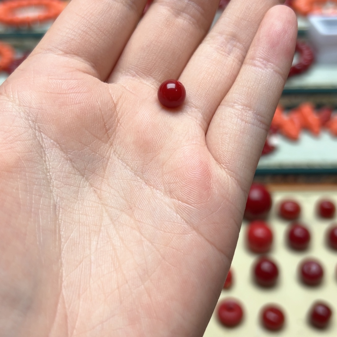 大理石磁石8mm单珠