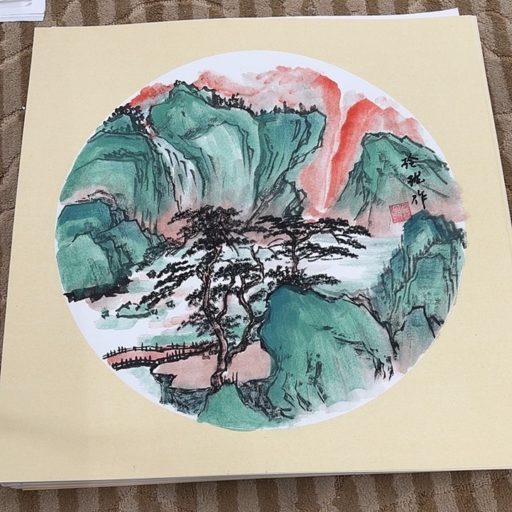 国画花鸟等多种鸟类的栖息地和