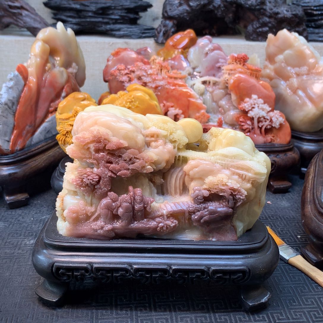 寿山石寿山石摆件