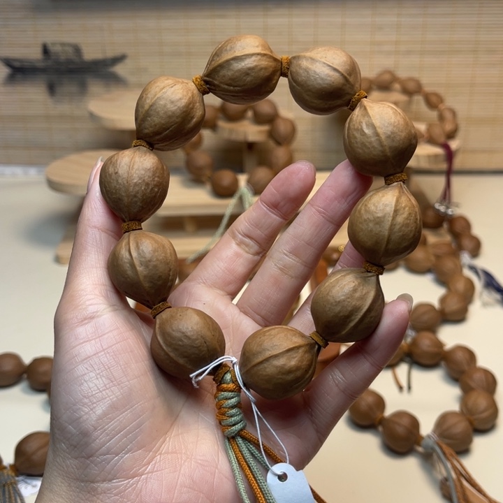 福***儿手串/手链橄榄核22.27精品梅林铁核