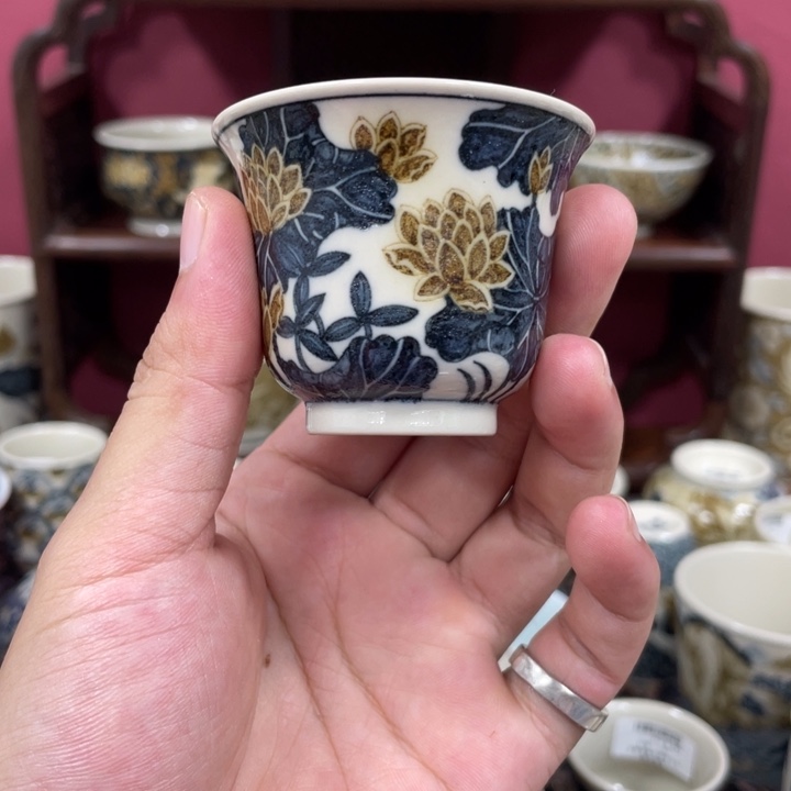 摆件景德镇陶瓷老陶下午场