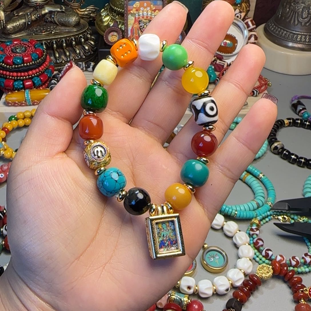 琉璃DIY菩提108/菩提手串