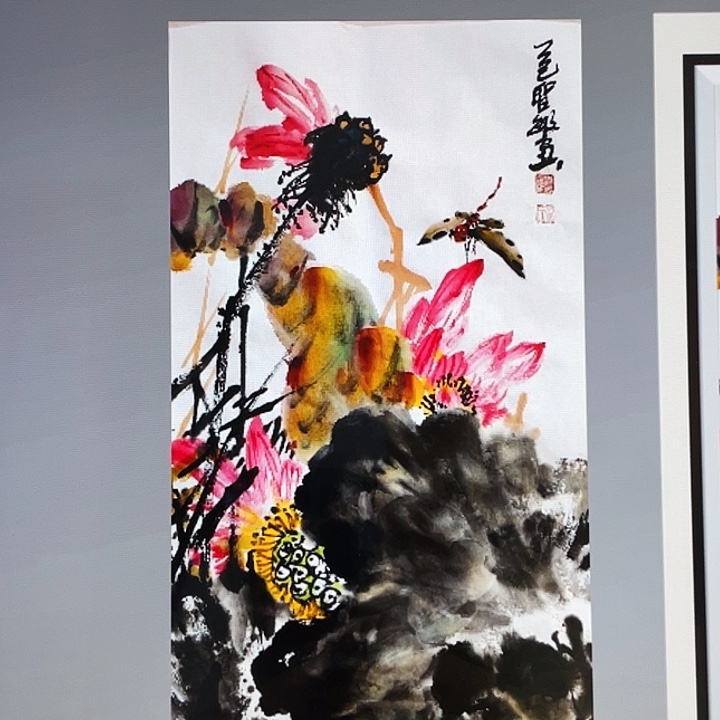 国画张圣敏先生纯手绘作品