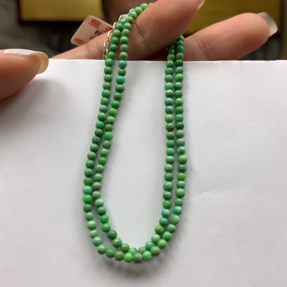 绿松石长链未镶嵌愈