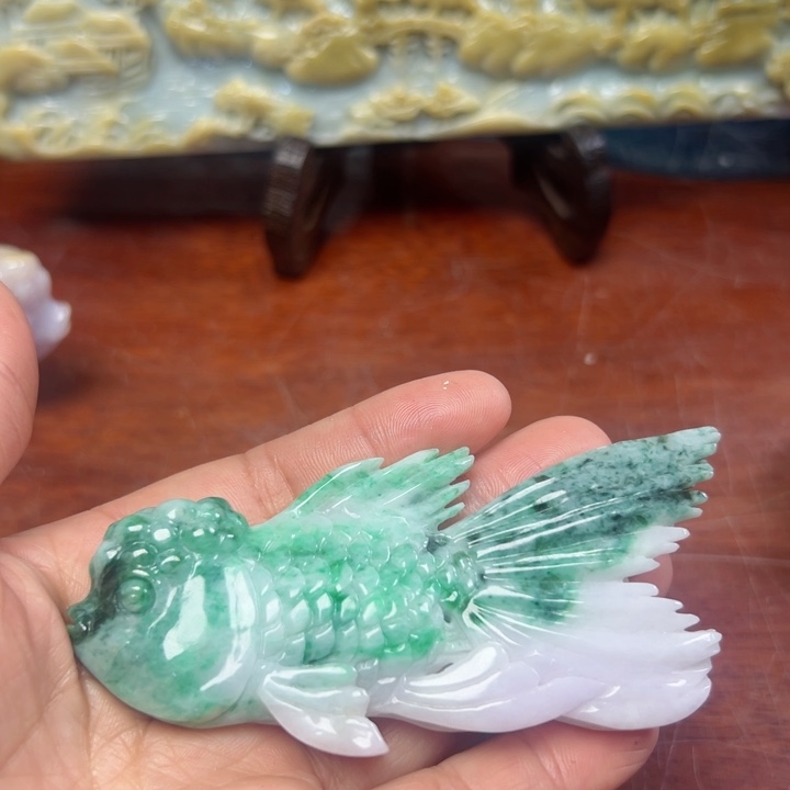 翡翠摆件未镶嵌翡翠