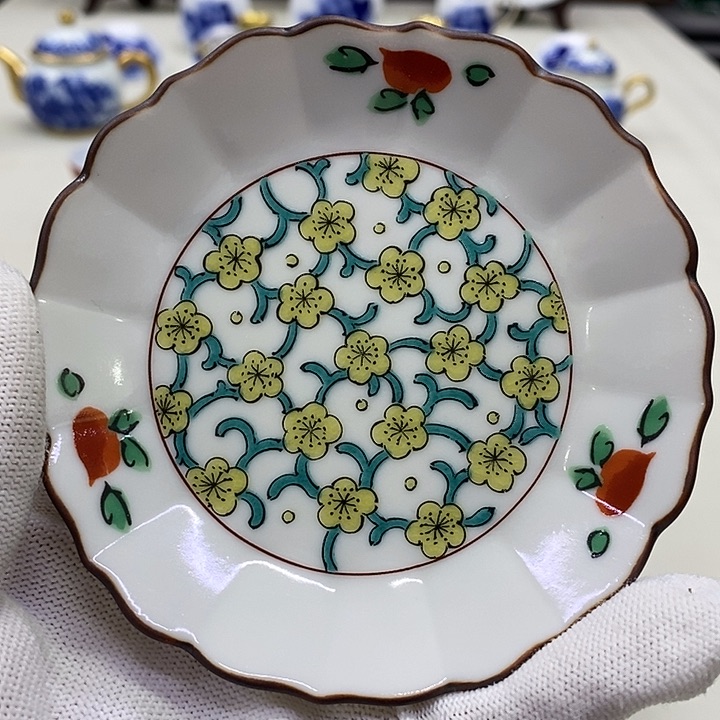 摆件口径10进口瓷器