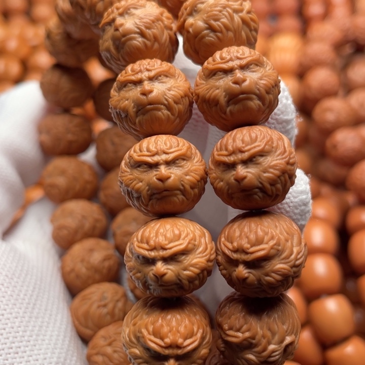 猴头核桃吊坠.****s斗战胜佛