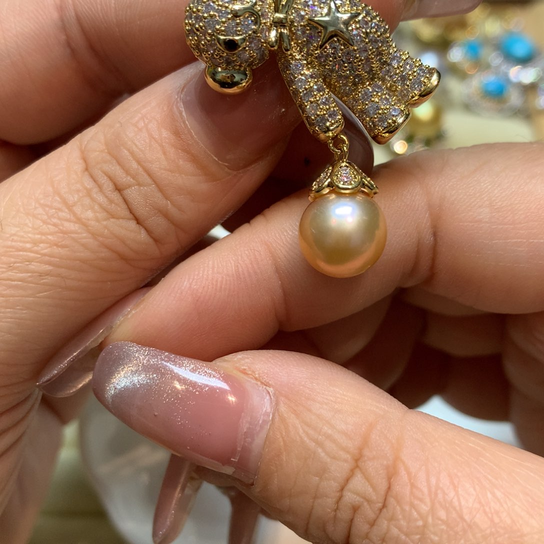 淡水珍珠胸饰未镶嵌