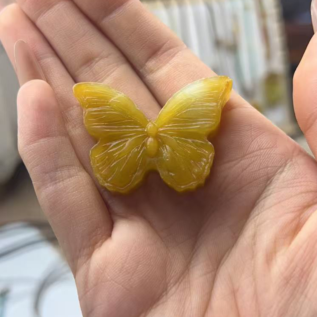 岫玉花料特色挂坠