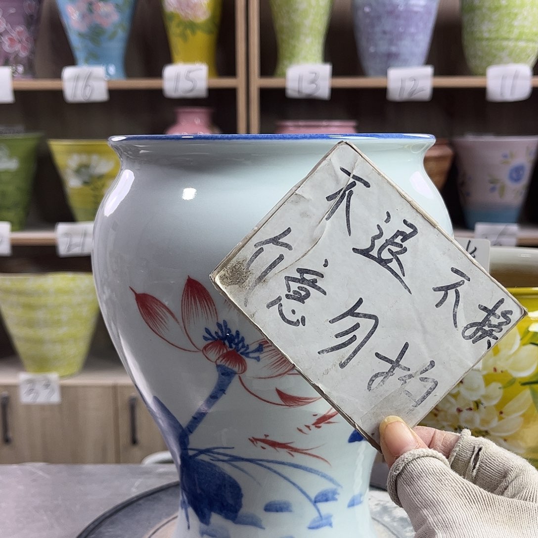 景德镇陶瓷花盆花盆