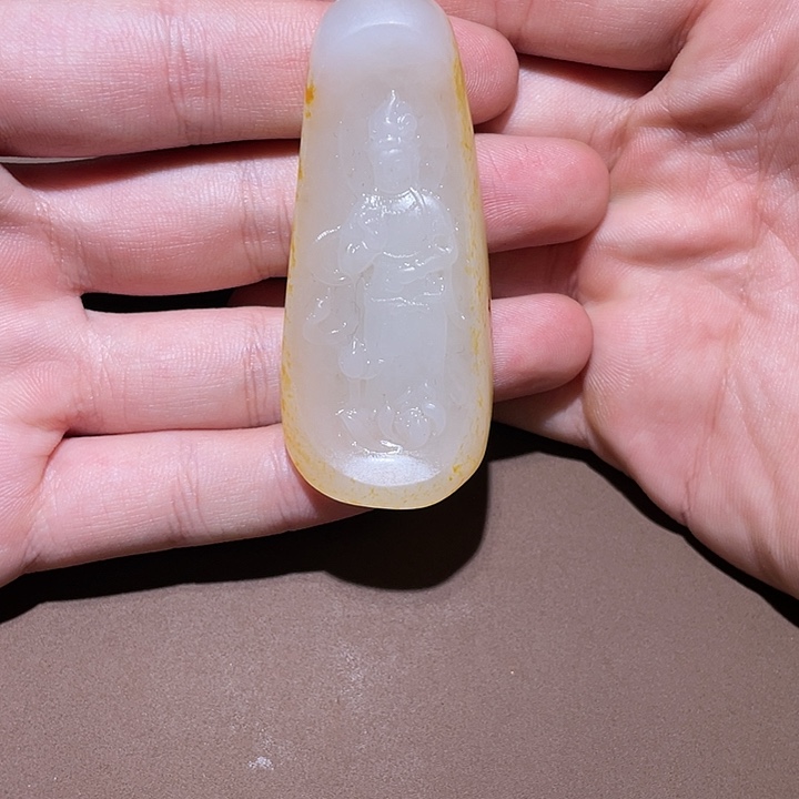 和田玉把件未镶嵌