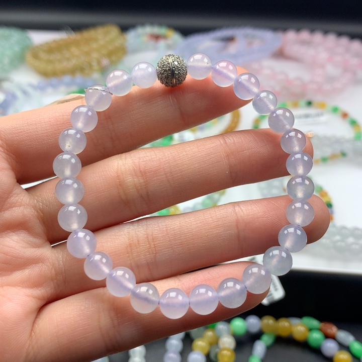 翡翠手镯未镶嵌卡