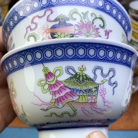 景德镇陶瓷藏式茶碗