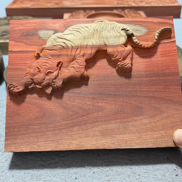 石***斋风车木（黑檀木）瑕疵底座