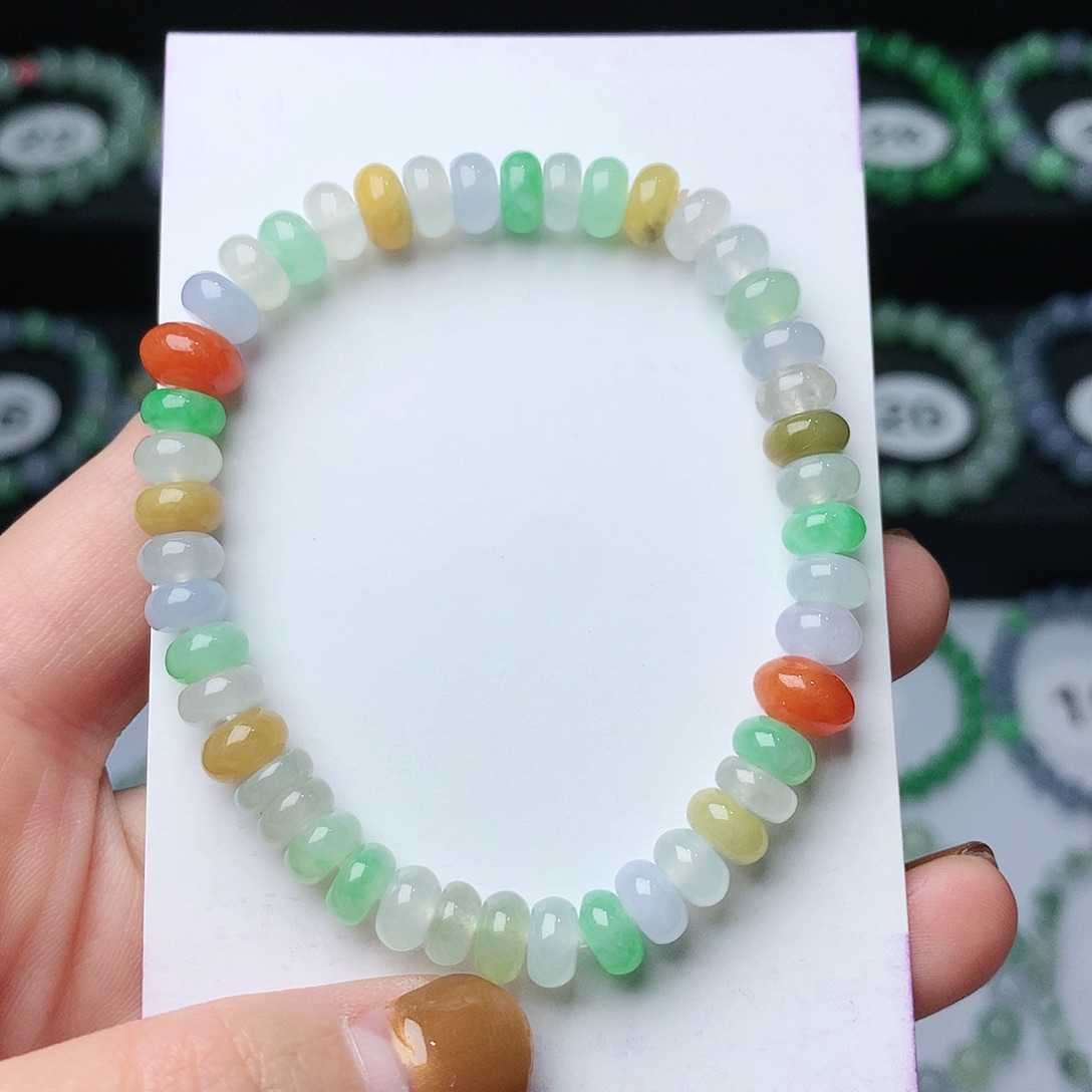 翡翠手链未镶嵌翡翠