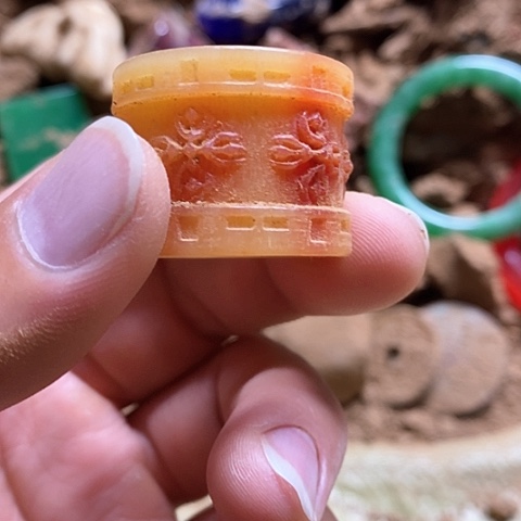 瓷片瓷器紫砂壶摆件