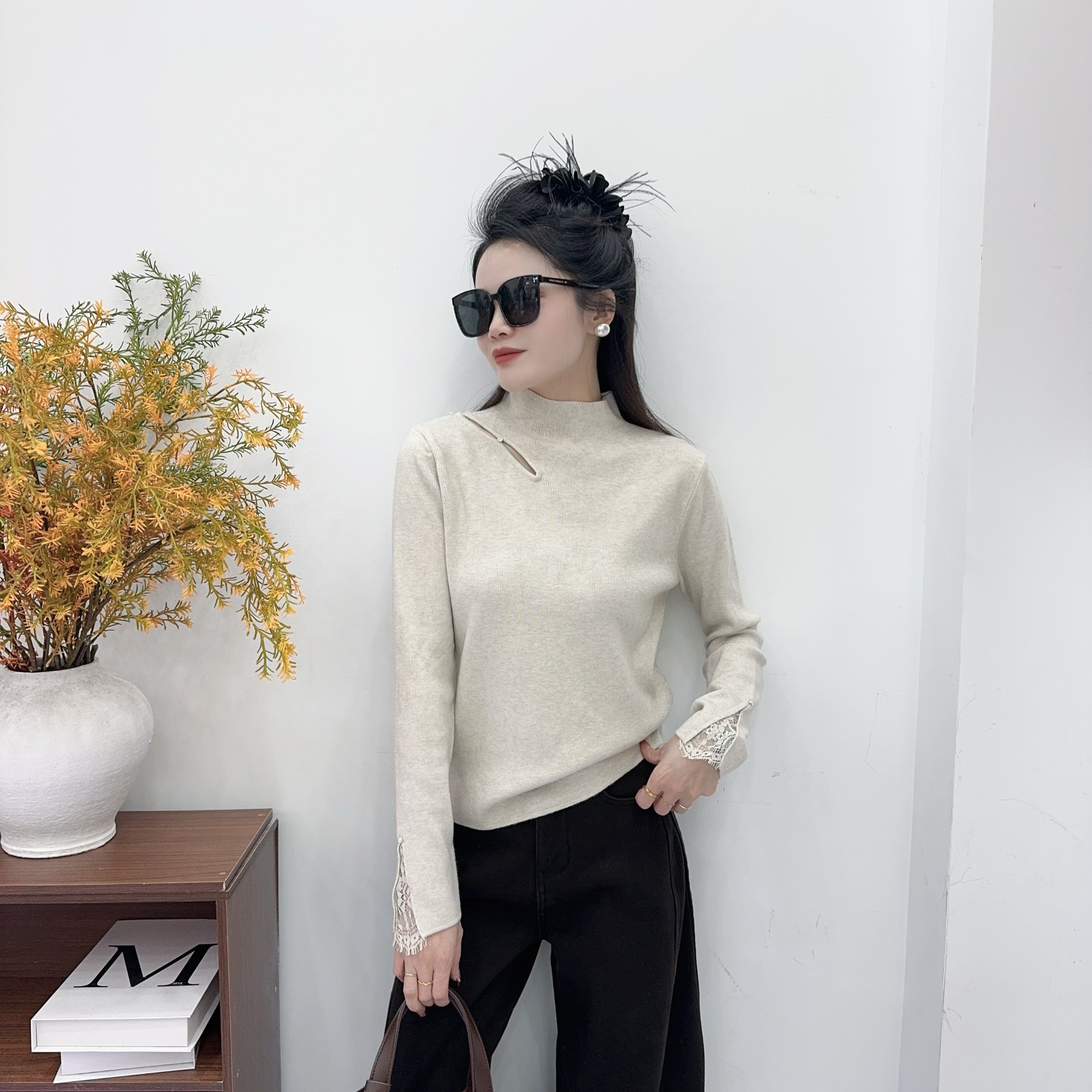 668147新款打底衫时尚百搭显瘦