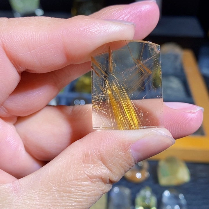 发晶颈饰未镶嵌吊坠