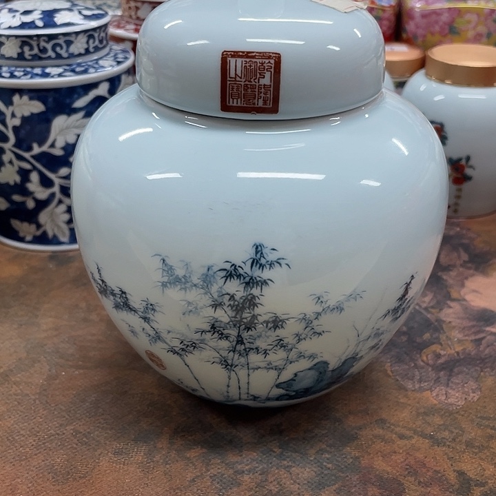 陶瓷罐茶叶罐储物罐密封罐