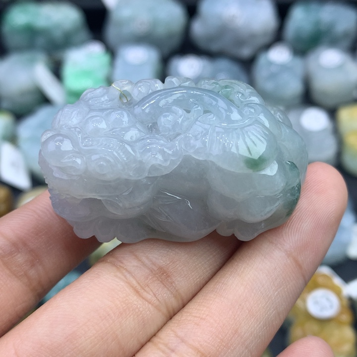 翡翠未镶嵌颈饰天然缅甸翡翠