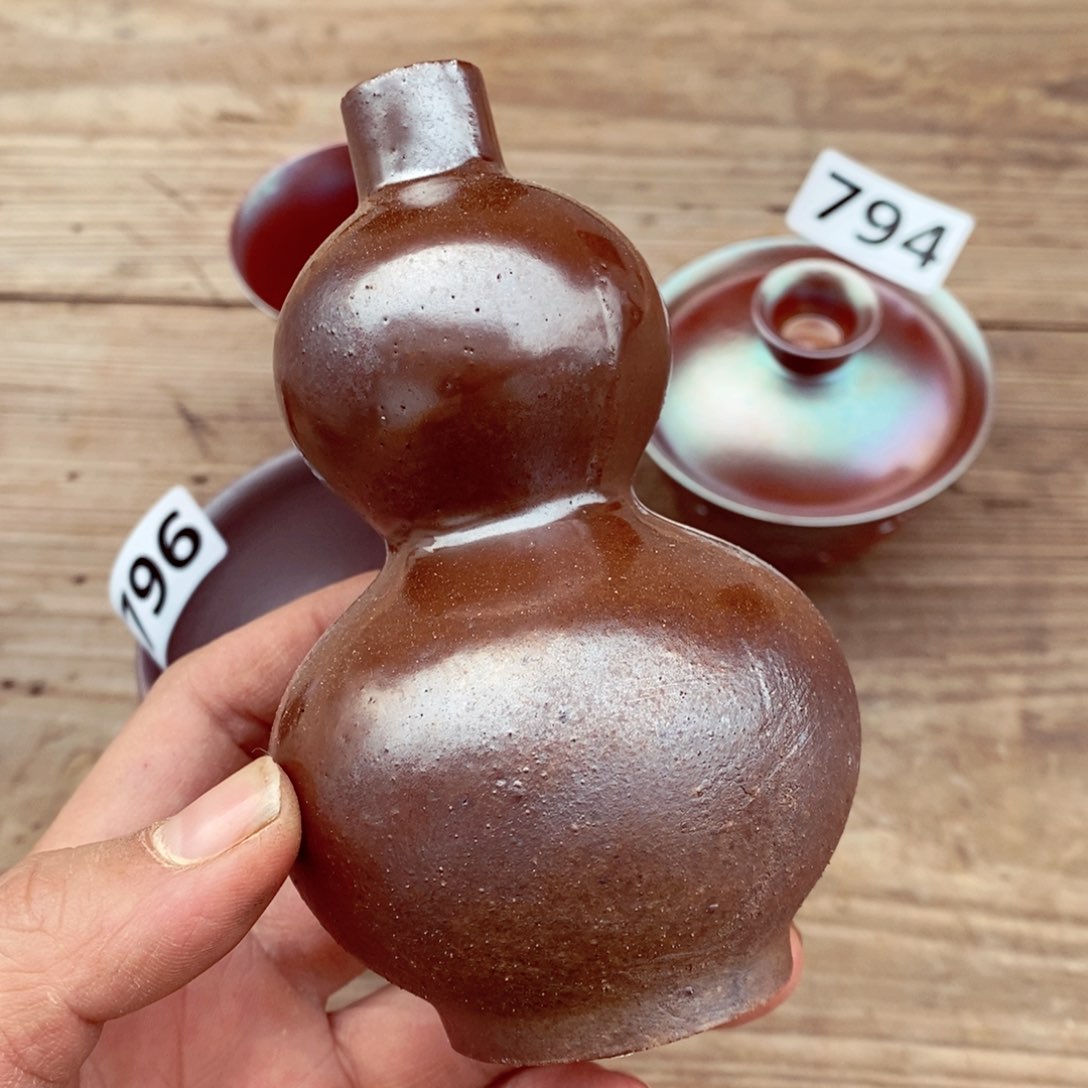 柴烧茶具陶瓷杯子