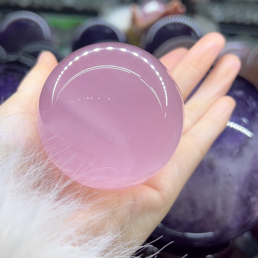 水晶水晶球摆件未镶嵌