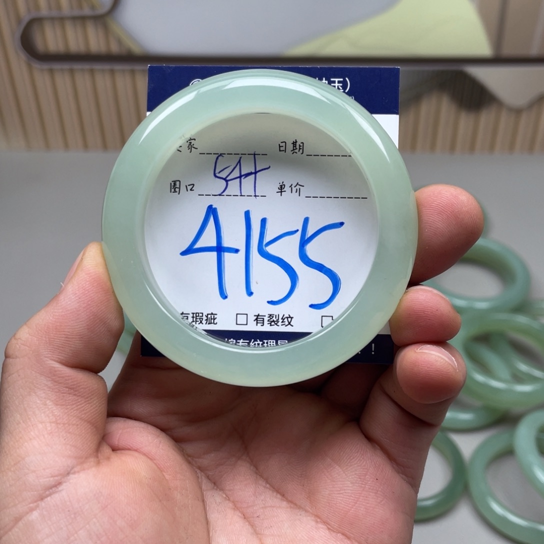 岫玉未镶嵌手镯手镯
