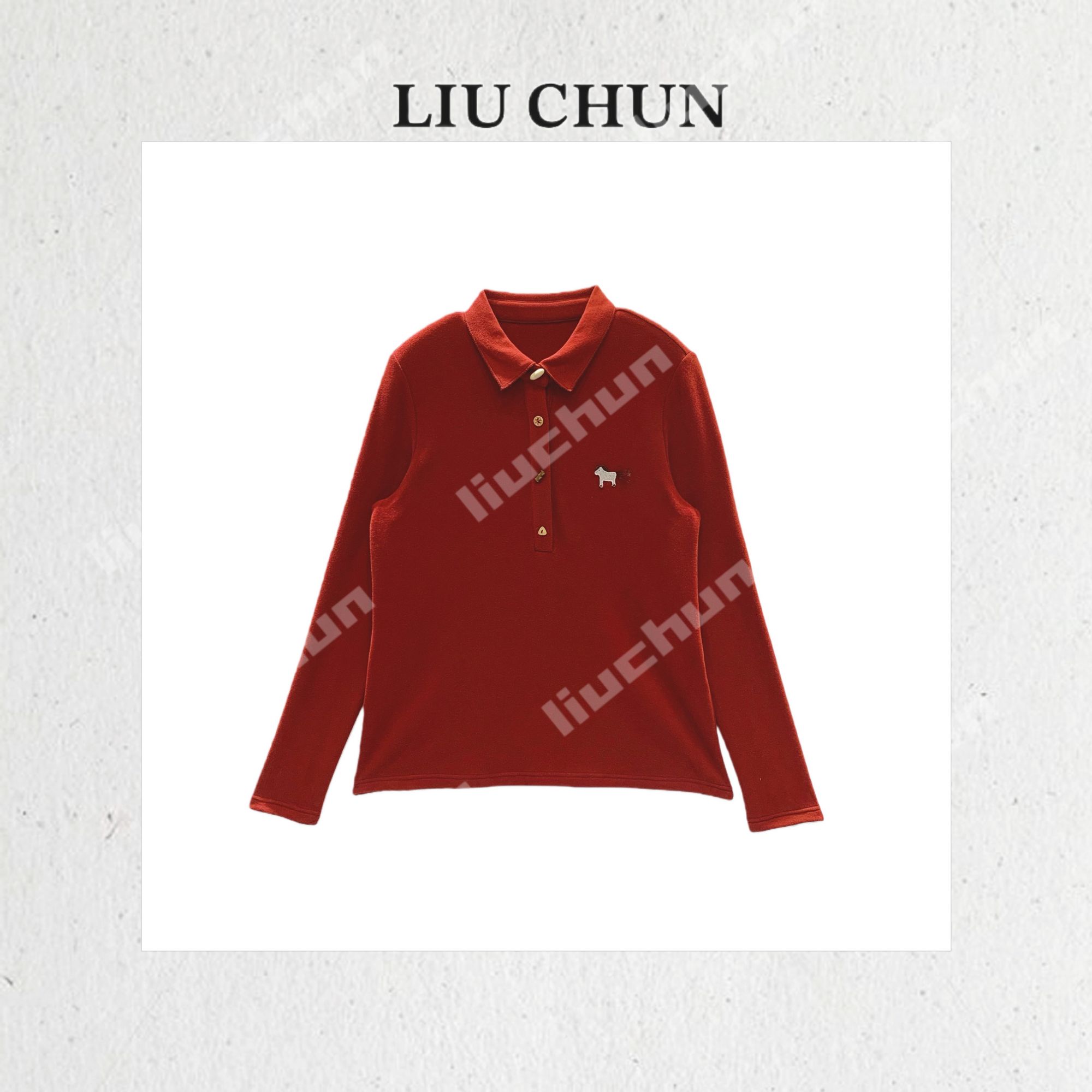 【小马设计扣】CHUN家秋季百搭宽松针织上衣