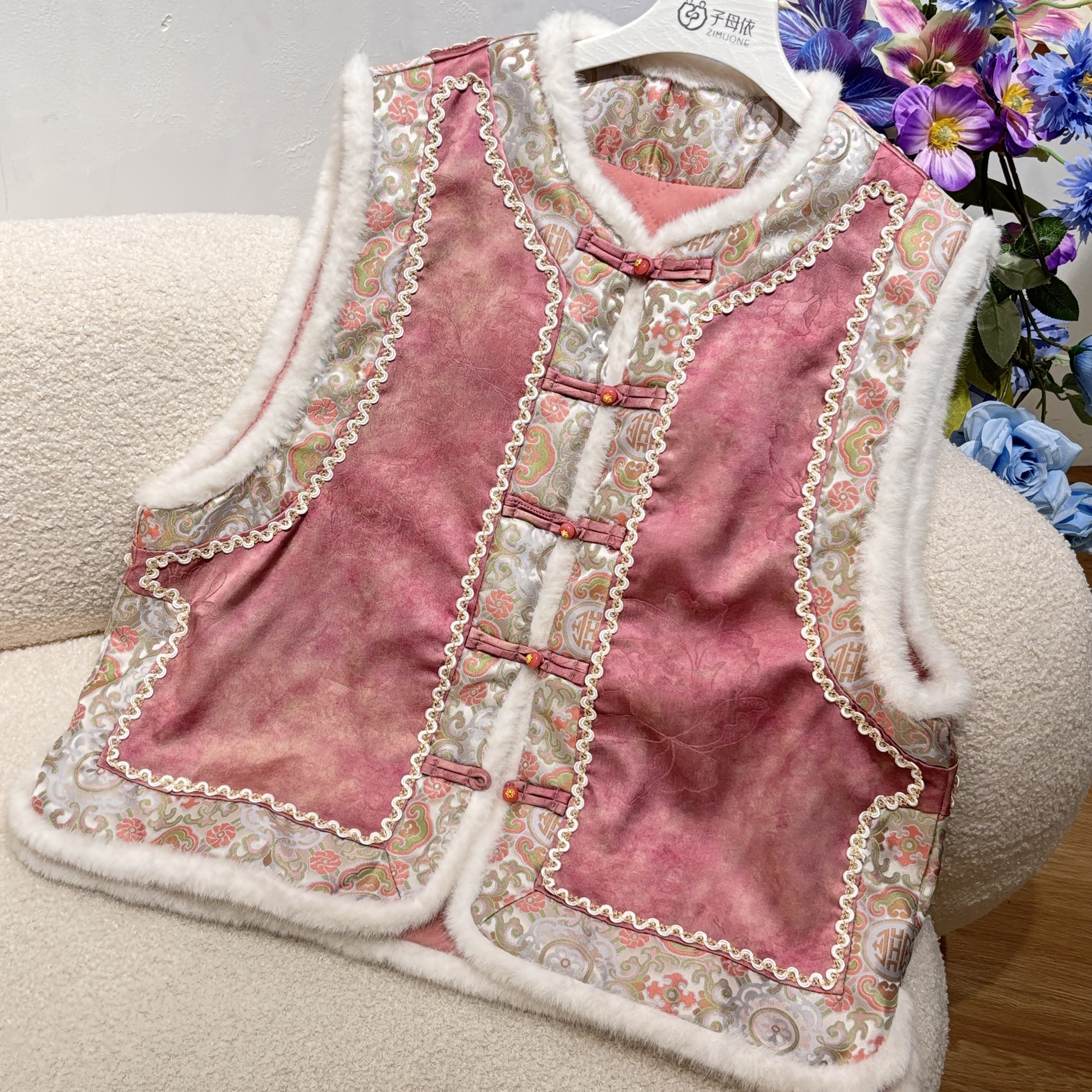 新中式马甲25407ICF8106