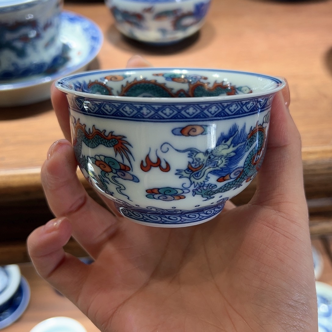 盖碗景德镇陶瓷艺术