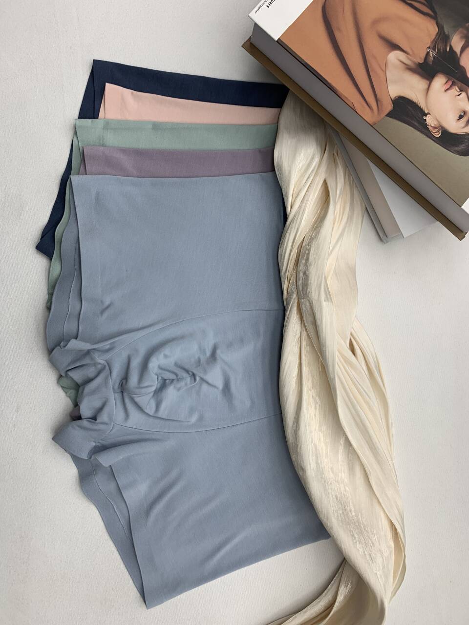 MJ男士焕彩莫代尔平角内裤舒适亲肤3条装