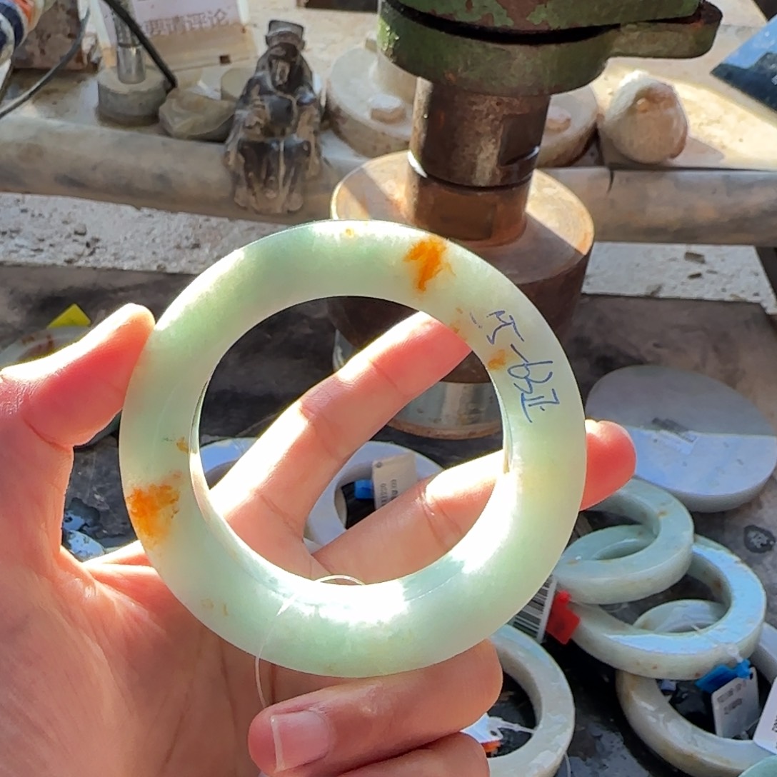 定制翡翠翡翠未镶嵌"****记翡翠