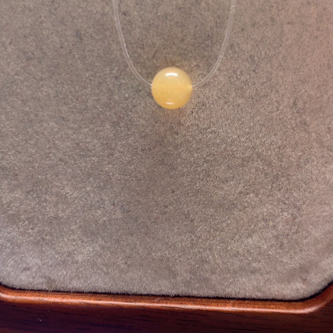 手链翡翠未镶嵌黄翡卡6.8