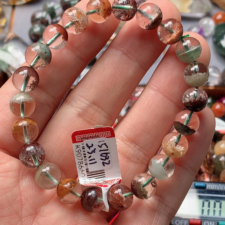 水晶手串未镶嵌天然