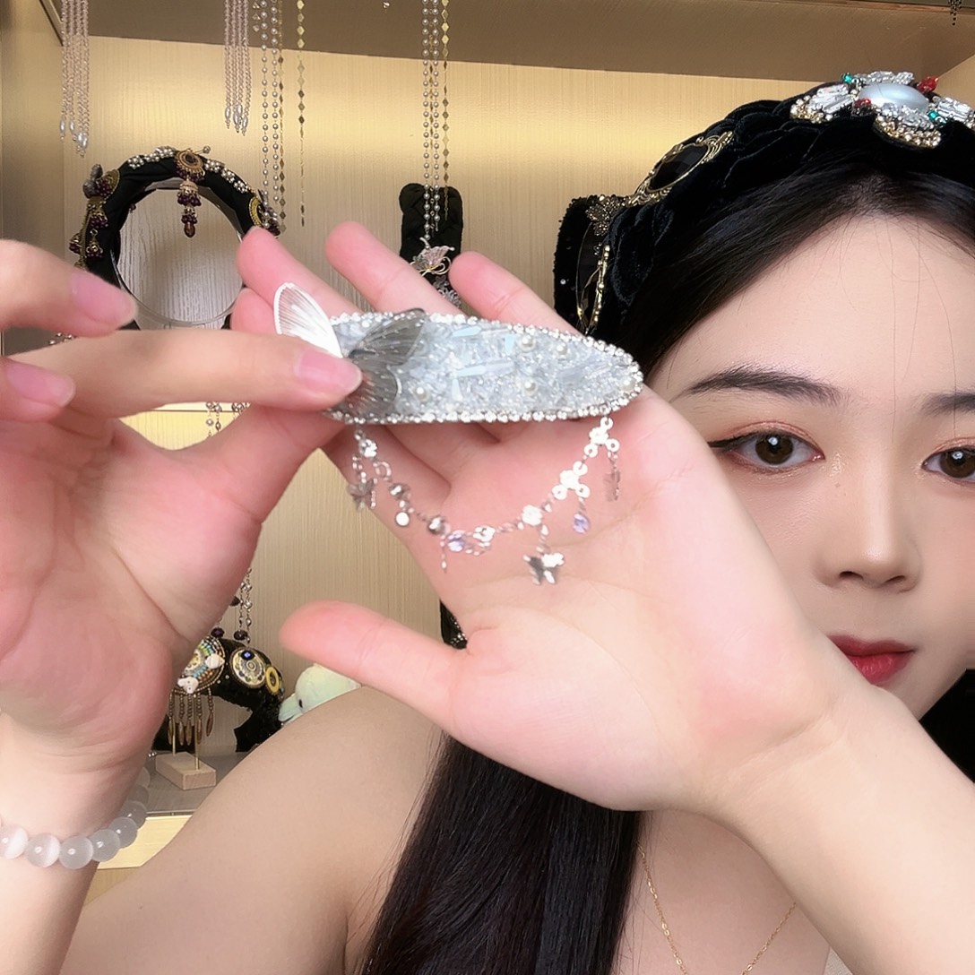醋酸（人造纤维）铁合金银色链条