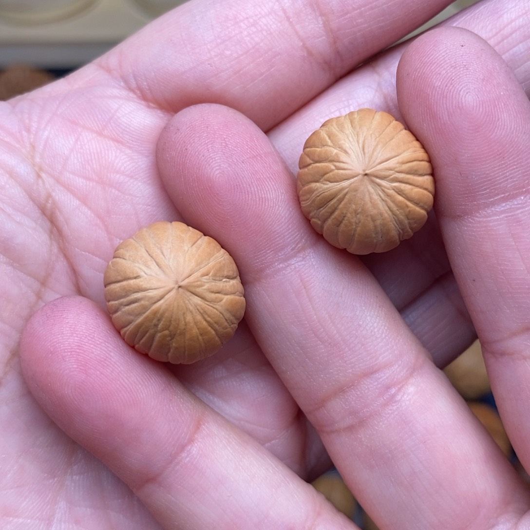 文玩核桃把件手捻猴头南瓜墩