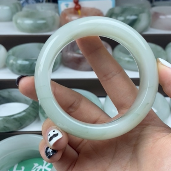 石英质玉（金丝玉）未镶嵌手镯