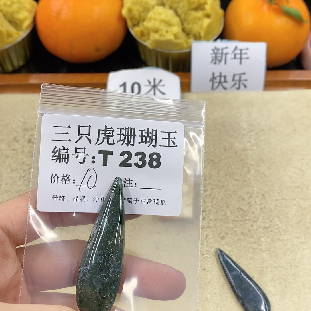 硅化珊瑚（珊瑚玉）1未镶嵌代*词