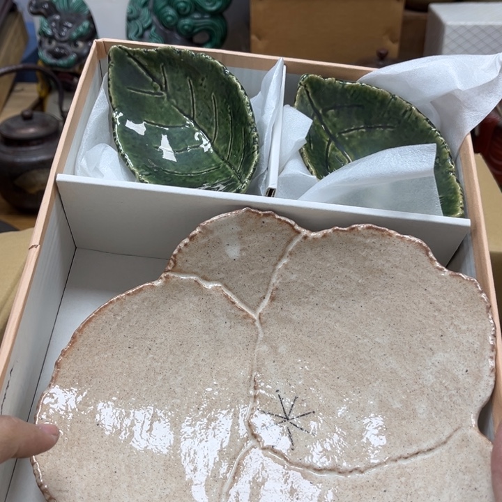 瓷片摆件工艺品瓷器摆件777 