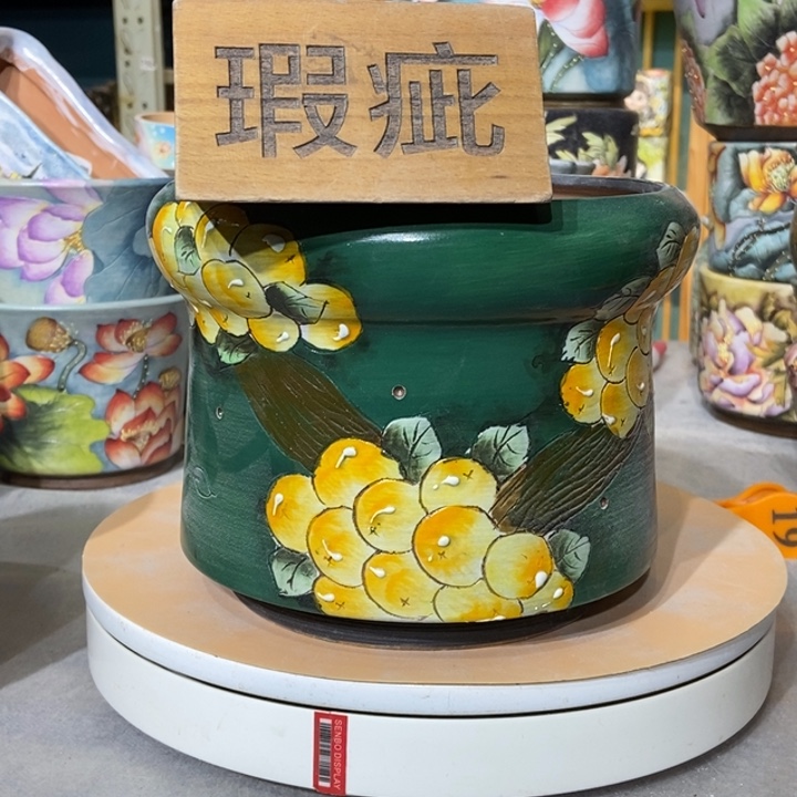 红陶景德镇艺术手绘作品