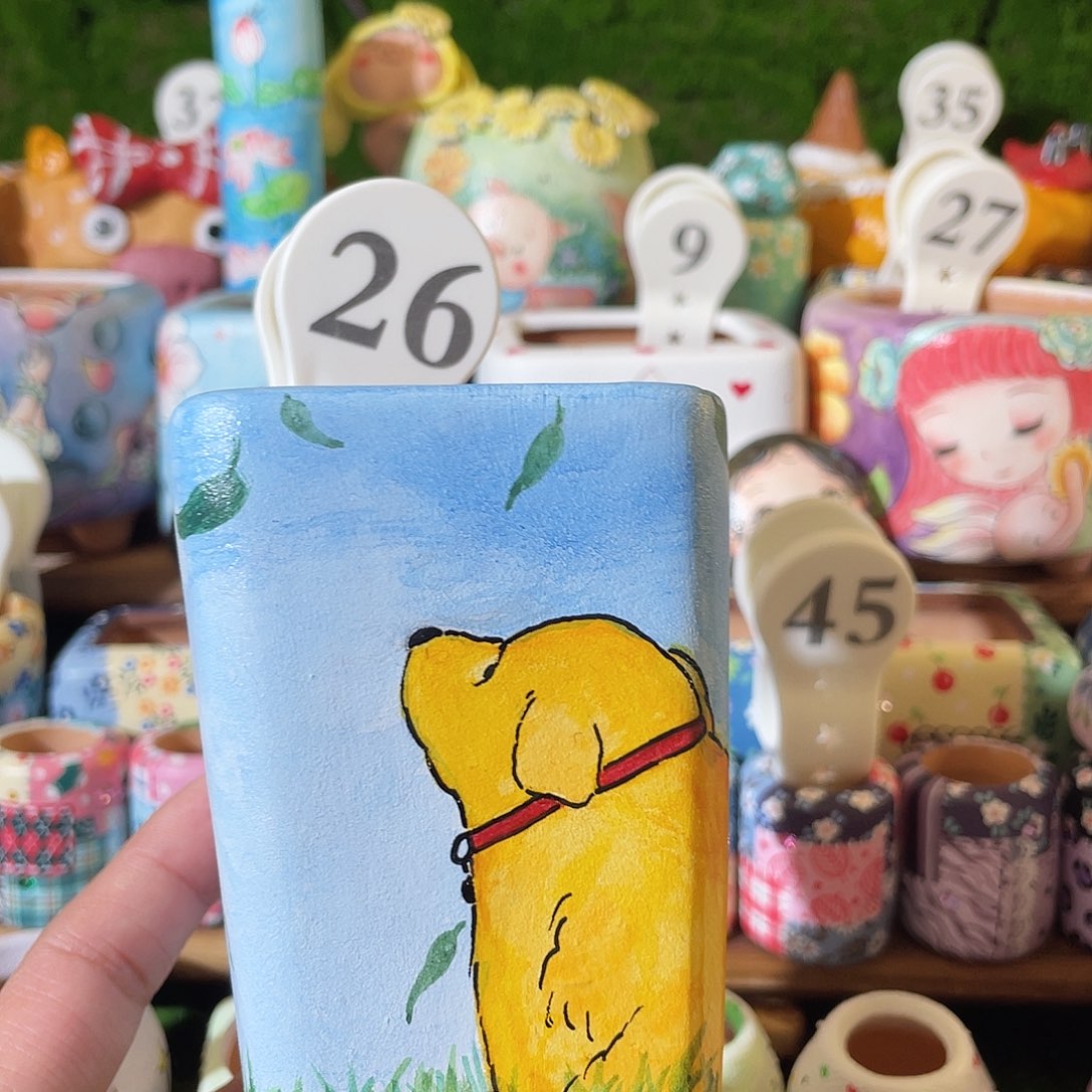 红陶26……手工手绘