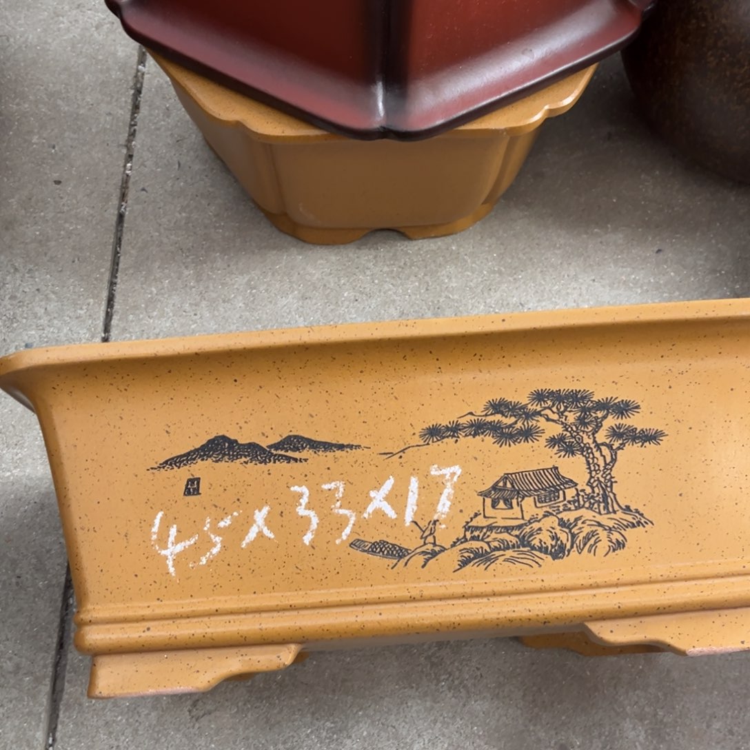 花盆紫砂盆景艺术