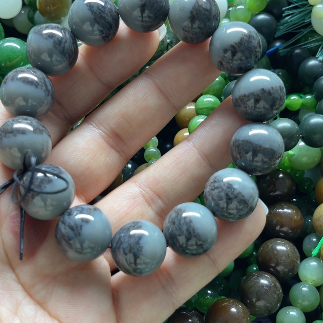 和田玉手链未镶嵌