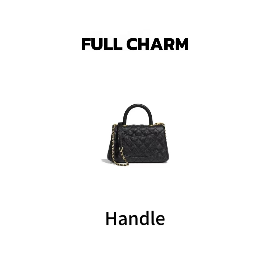 【 E123】FULL CHARM-handle包-百搭手提单肩斜挎包大容量通勤女包