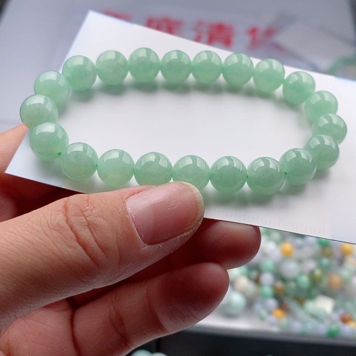 翡翠手链未镶嵌多样性