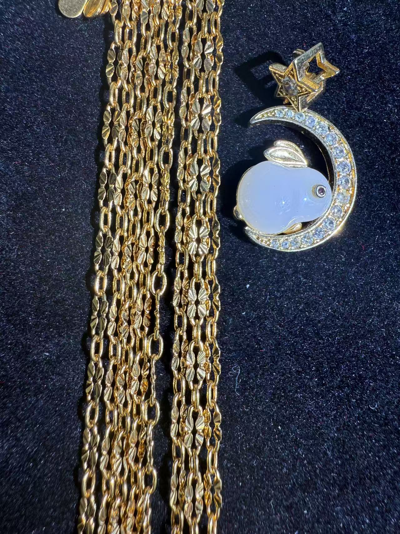 合成尖晶石【48小时鉴赏期】先鉴后发 蝴蝶项链