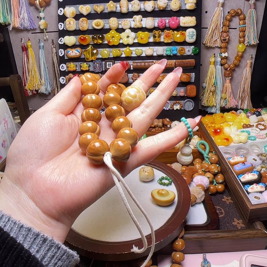 手串猴头核桃独***富甲 葫芦滴溜 流苏