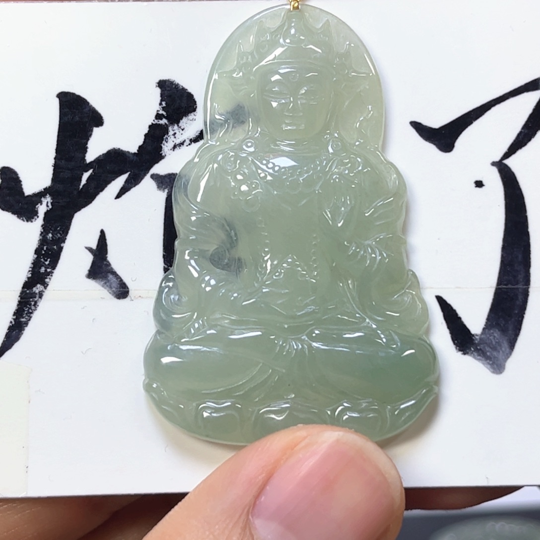 翡翠未镶嵌颈饰缅甸天然翡翠