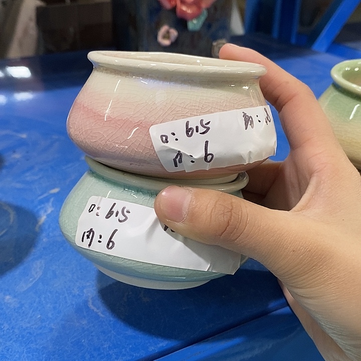 红陶〔满10米包邮默认微瑕疵〕2个