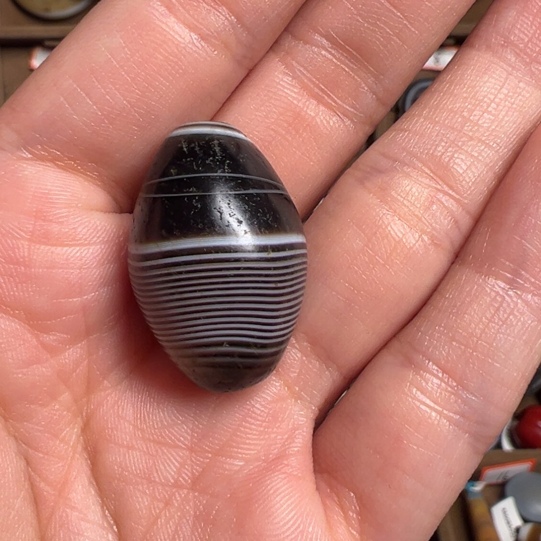 玛瑙/玉髓单珠未镶嵌